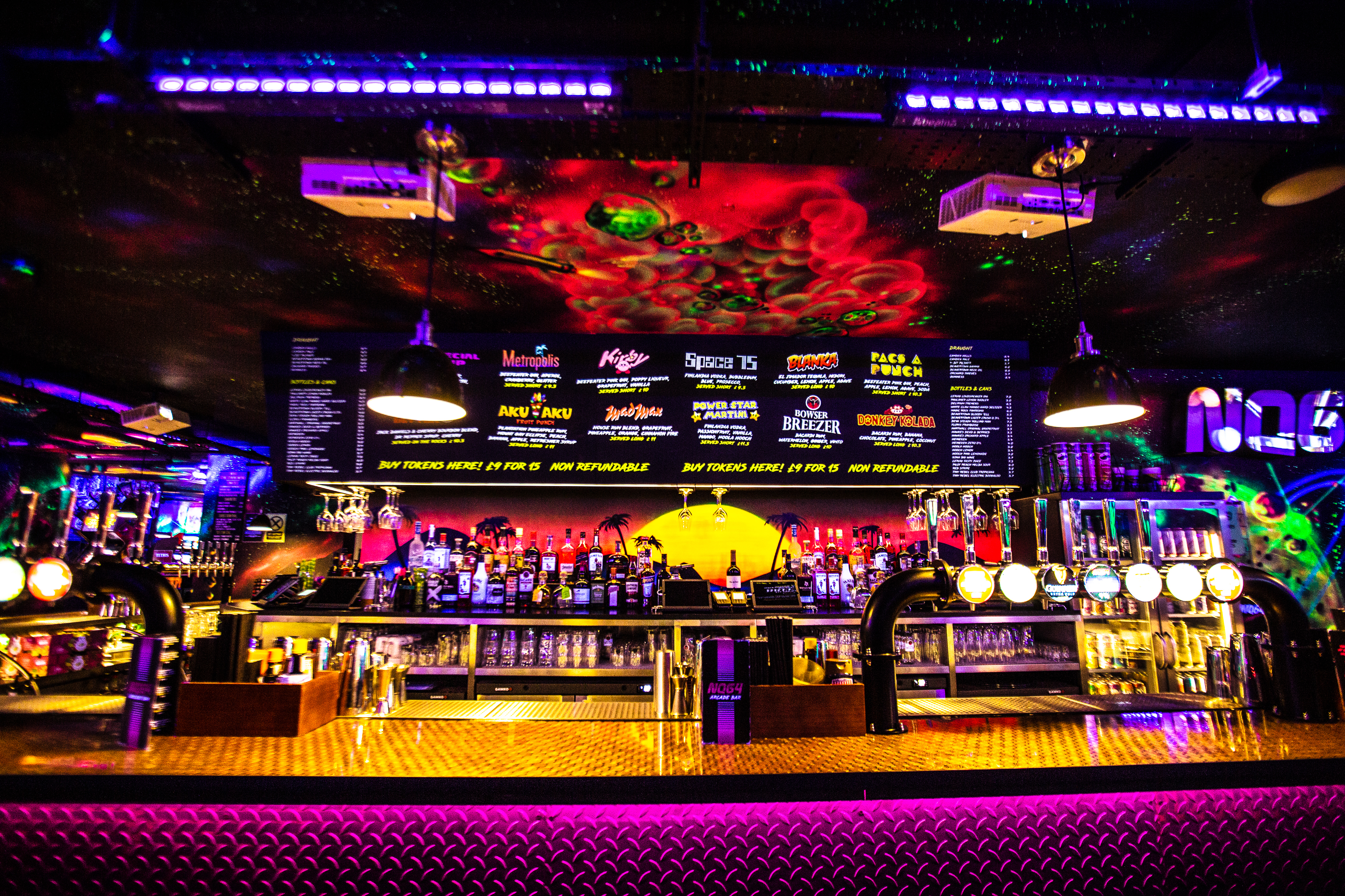NQ64 Arcade Bar - Soho - London Venue Hire | Canvas Events